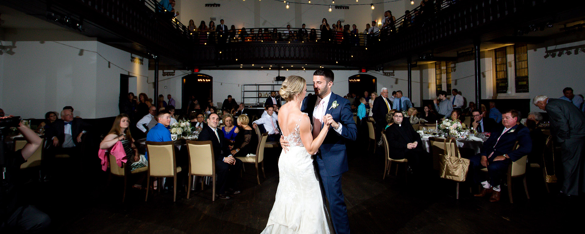 Bride and grooms first dance