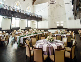 Wedding reception in The Assembly at The Transept